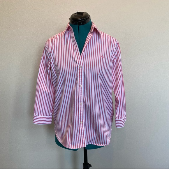 Lauren Ralph Lauren Tops Lauren Ralph Lauren Womens Striped 0